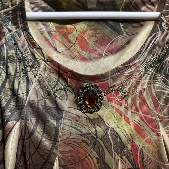 Brand blouse in satin size L - Picture 4 of 7